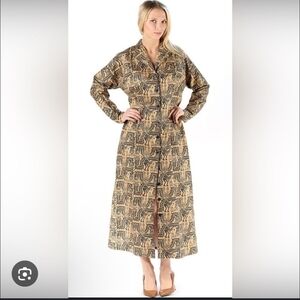 Peruvian Connection Aztec Print Maxi Dress